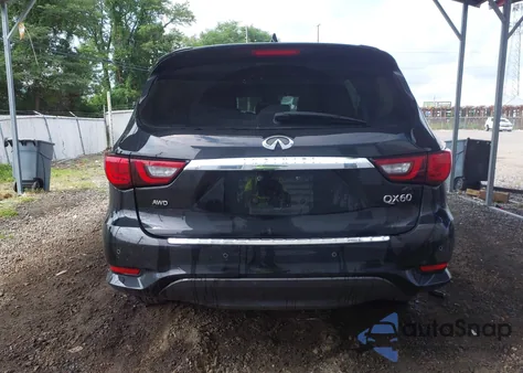 2020 Infiniti Qx60 Signature Edition Awd z USA, uszkodzony, nr VIN 5N1DL0MM8LC546145